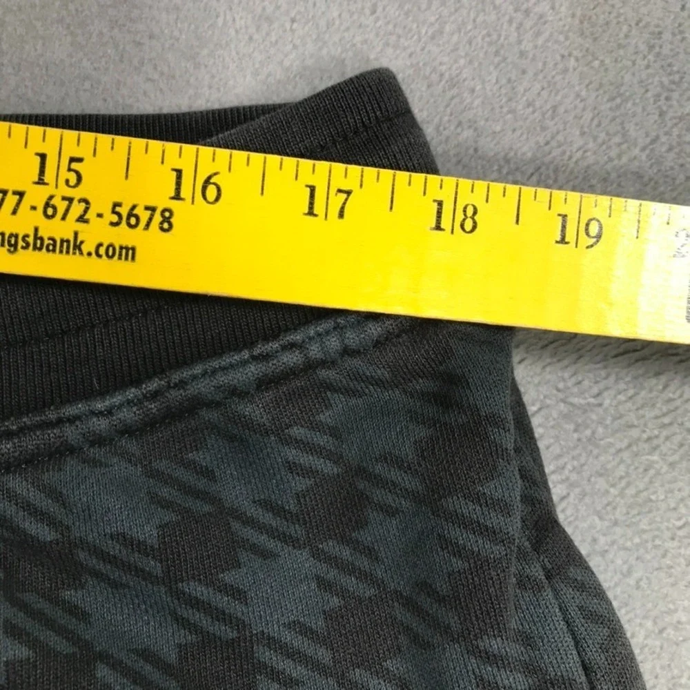 Adidas Sweatpants Joggers Mens 2XL XXL Blue Black Plaid R.Y.V. Reveal Your Voice